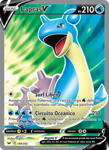 Lapras V · 189