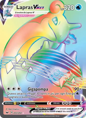 Lapras VMAX · 203