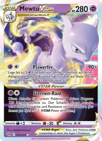 Mewtu VSTAR · 031