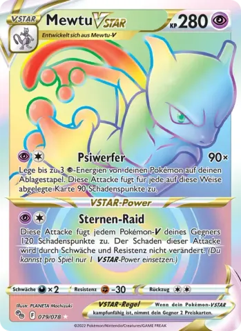 Mewtu VSTAR · 079