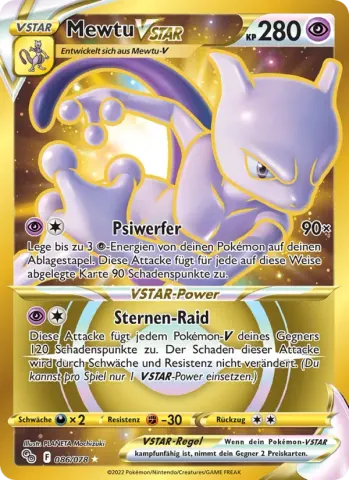 Mewtu VSTAR · 086