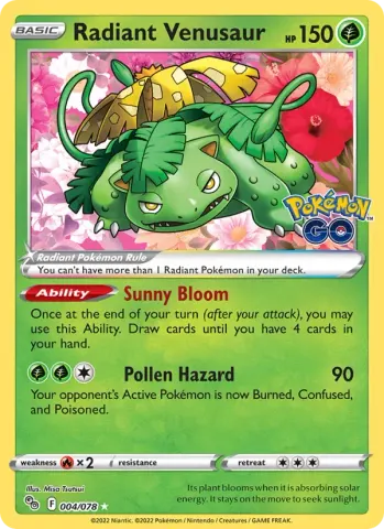 Radiant Venusaur · 004