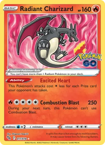 Radiant Charizard · 011