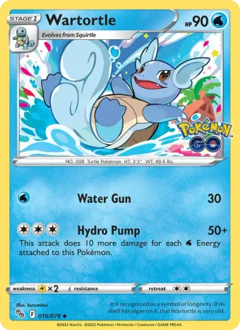 Wartortle · 016
