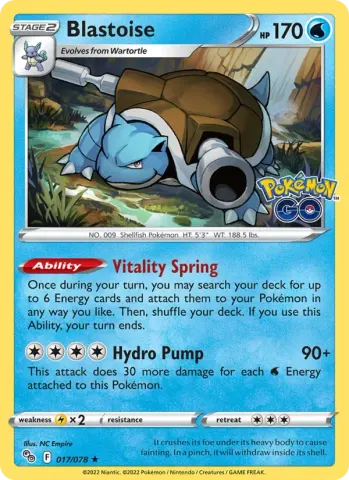 Blastoise · 017