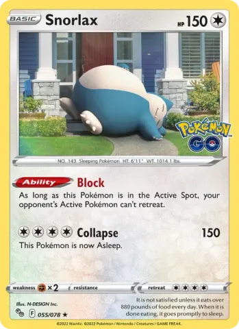 Snorlax · 055