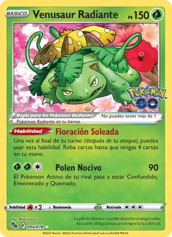 Venusaur Radiante · 004