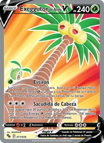 Exeggutor de Alola V · 071