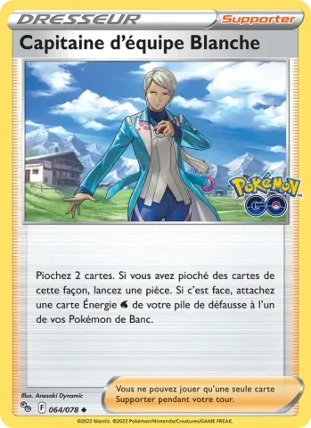 Capitaine d'équipe Blanche · 064