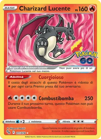 Charizard Lucente · 011