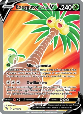 Exeggutor di Alola V · 071
