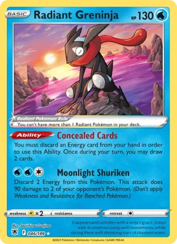 Radiant Greninja · 046