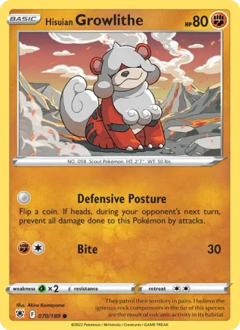 Hisuian Growlithe · 070