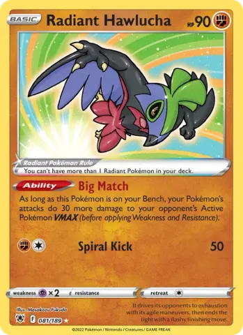 Radiant Hawlucha · 081