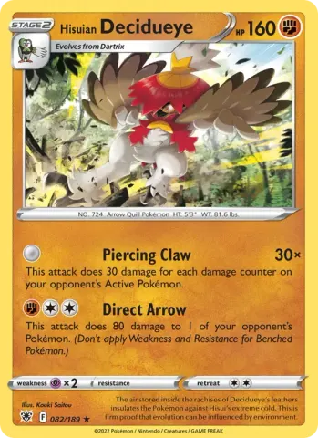 Hisuian Decidueye · 082
