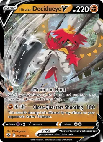 Hisuian Decidueye V · 083