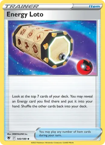 Energy Loto · 140