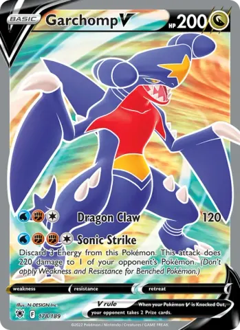 Garchomp V · 178