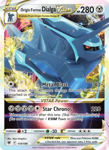 Origin Forme Dialga VSTAR · 114