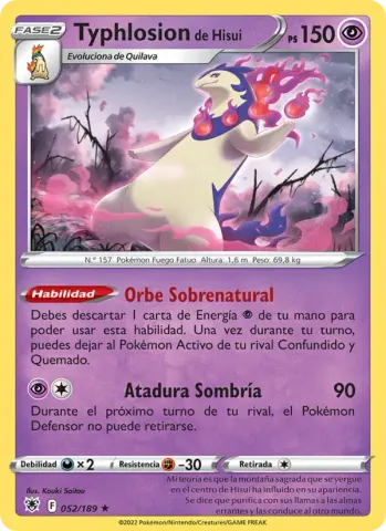 Typhlosion de Hisui · 052