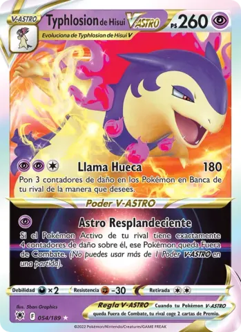 Typhlosion de Hisui V-ASTRO · 054