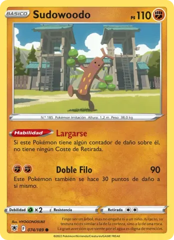 Sudowoodo · 074