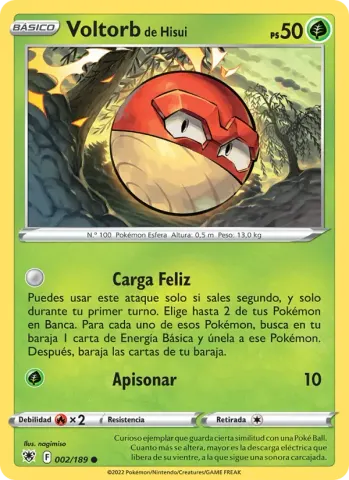Voltorb de Hisui · 002