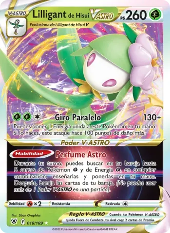 Lilligant de Hisui V-ASTRO · 018