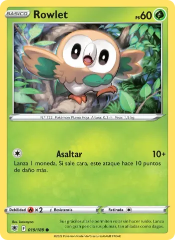 Rowlet · 019