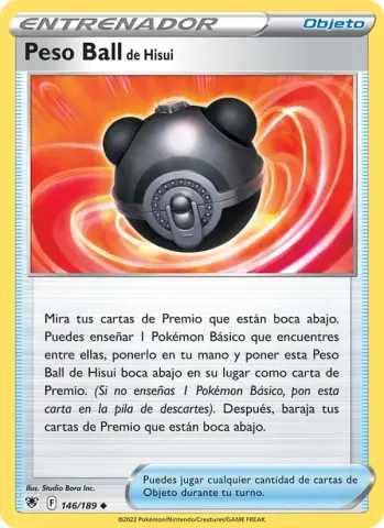 Peso Ball de Hisui · 146