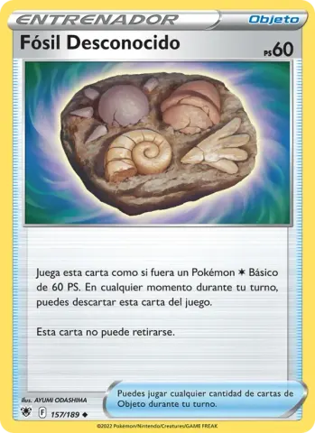 Fósil Desconocido · 157