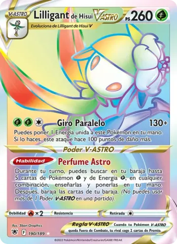 Lilligant de Hisui V-ASTRO · 190