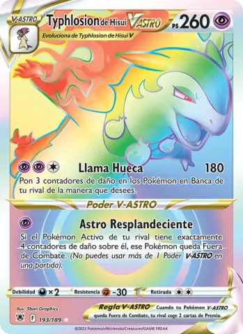 Typhlosion de Hisui V-ASTRO · 193