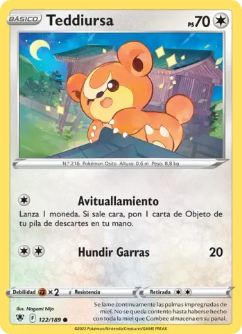 Teddiursa · 122