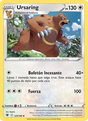 Ursaring · 123