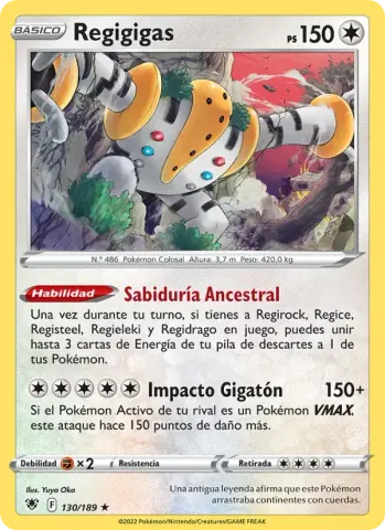 Regigigas · 130