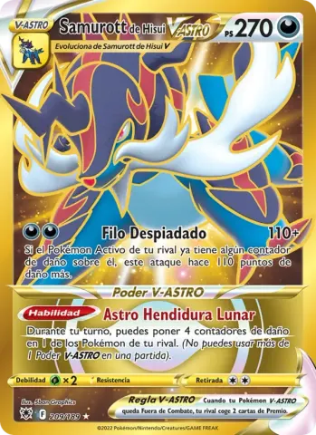 Samurott de Hisui V-ASTRO · 209