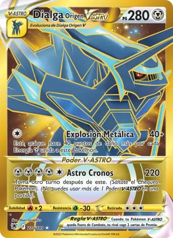 Dialga Origen V-ASTRO · 210