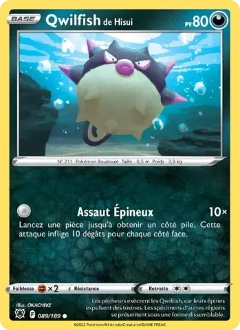 Qwilfish de Hisui · 089