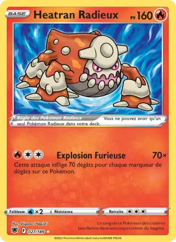 Heatran Radieux · 027