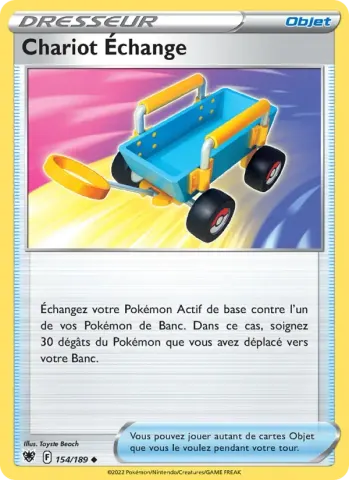 Chariot Échange · 154