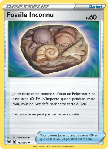 Fossile Inconnu · 157