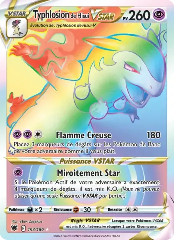 Typhlosion de Hisui VSTAR · 193
