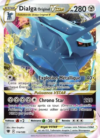 Dialga Originel VSTAR · 114