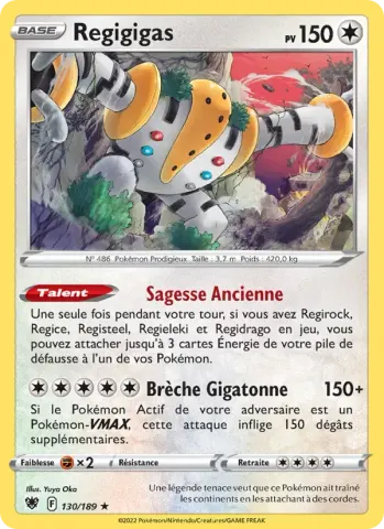 Regigigas · 130