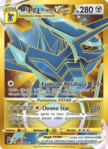 Dialga Originel VSTAR · 210