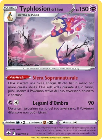 Typhlosion di Hisui · 052