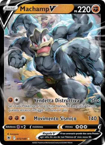 Machamp V · 072