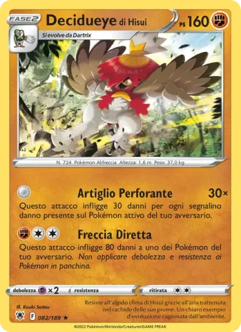 Decidueye di Hisui · 082