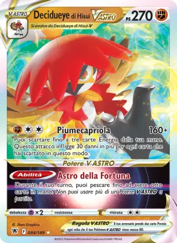 Decidueye di Hisui V ASTRO · 084